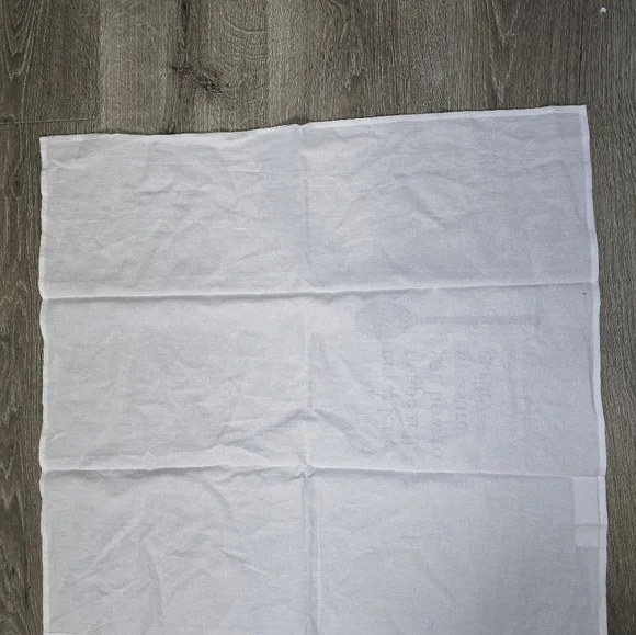 New With Tags Ruby's Rubbish Never Let a Recipe Tell ... Garlic White Tea Towel - Picture 6 of 6